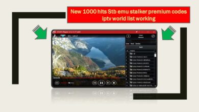 New 1000 hits Stb emu stalker premium codes iptv world list